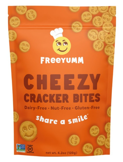 Freeyumm- Cheezy Cracker Bites-120g
